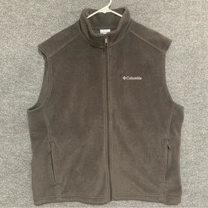 Columbia Fleece Vest Mens Sz XL